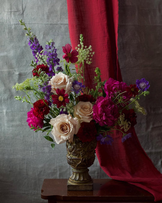 Colorful garden-style bouquet in a natural palette, Adore Flowers Los Angeles