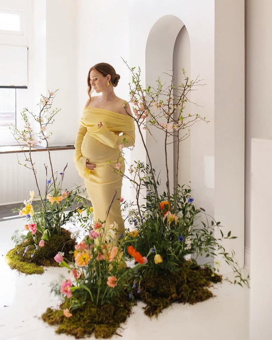 Spring editorial photo day with tulip arrangements, Adore Flowers Los Angeles