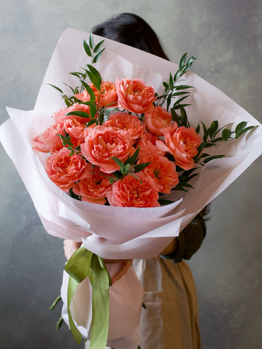 garden roses flower bouquet 
