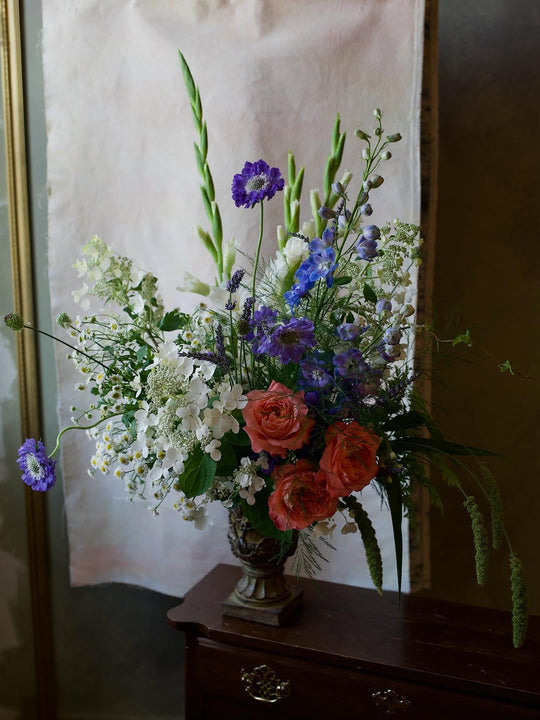 Late June harvest floral arrangement, Adore Flowers Los Angeles