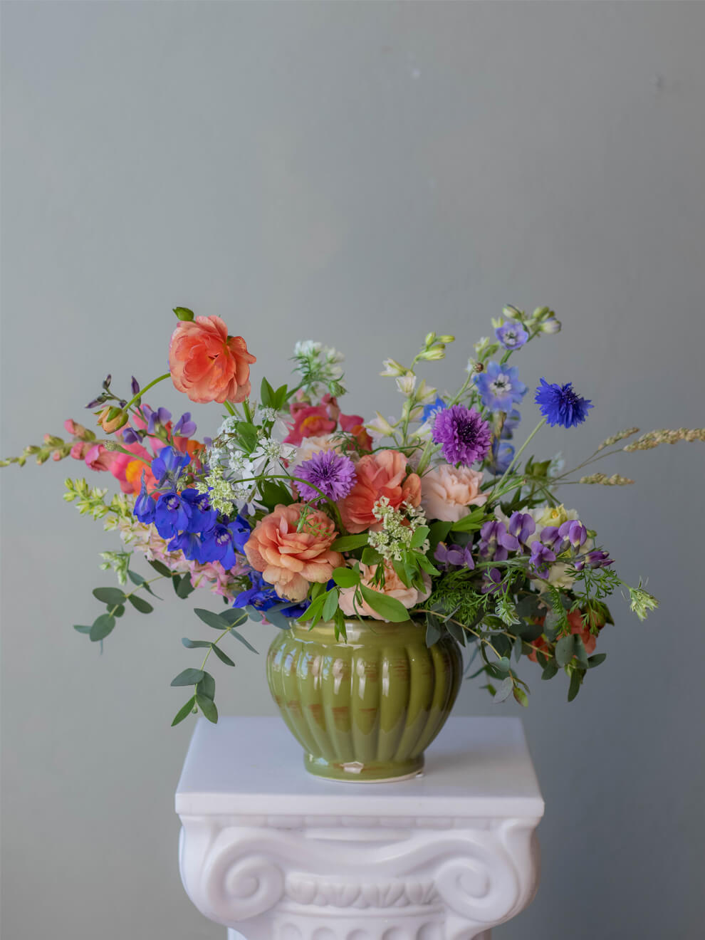 The Wild Pot - Rustic Seasonal Wildflowers in a Vase from Adore Flowers